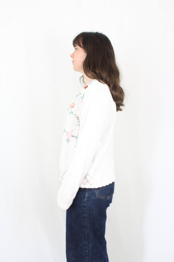 Vintage Floral Cardigan