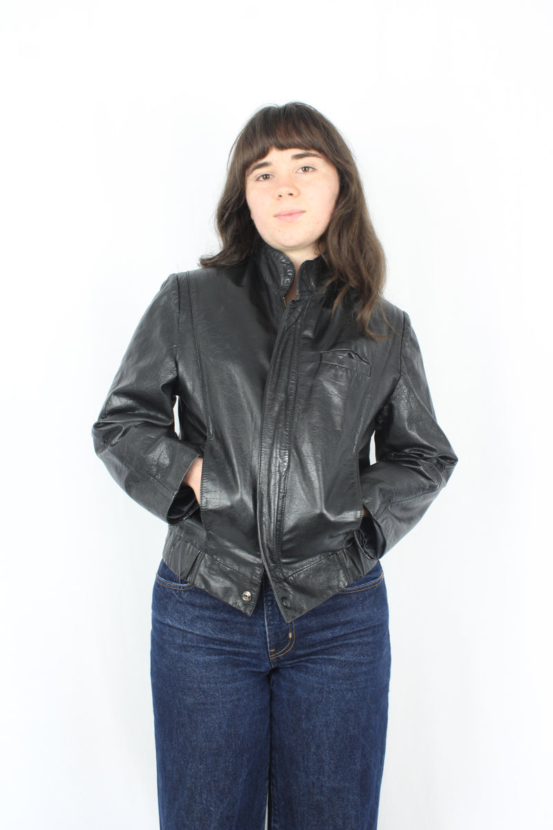 Vintage Genuine Leather Jacket