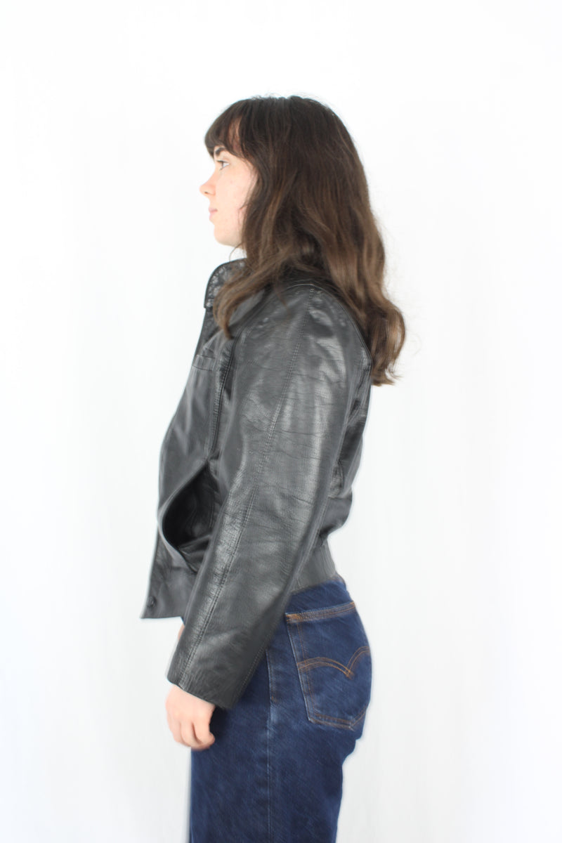 Vintage Genuine Leather Jacket