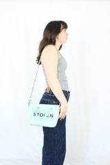 Stolen Girlfriends Club - Snakeskin Leather Chain Bag