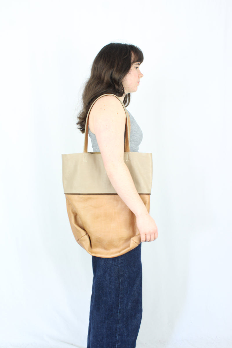FSP Collection - Large Leather Tote Bag