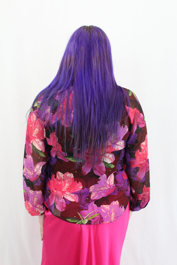 By Rosa - Floral Button Up