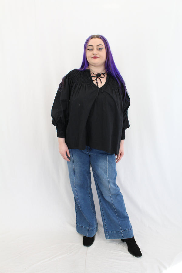 Max - Panel Wide Leg Jean