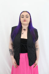 Remain - Quilted Tie Up Vest