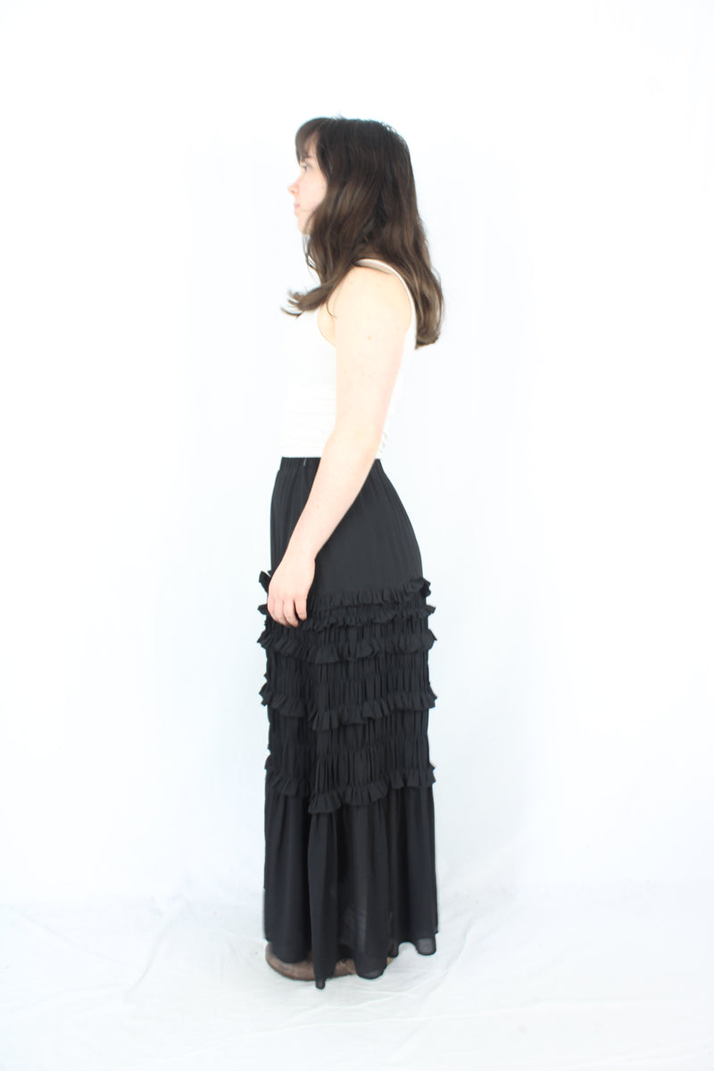 Moochi - Tiered Ruffle Skirt