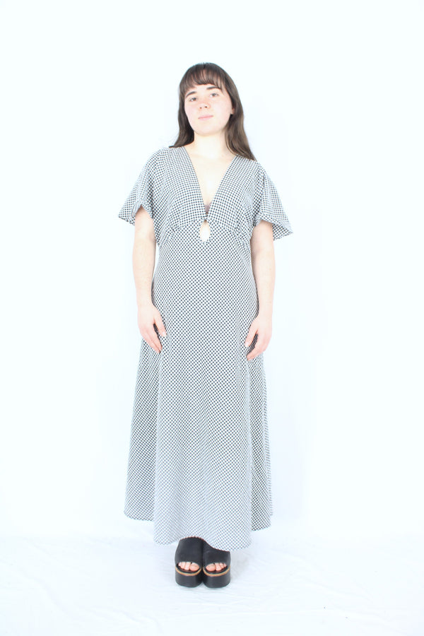 Ruby - Clover Gingham Dress