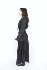 Marle - Shirred Puff Dress