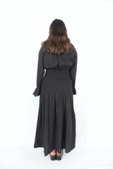 Marle - Shirred Puff Dress