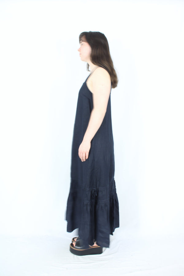 Moochi - Linen Puff Dress