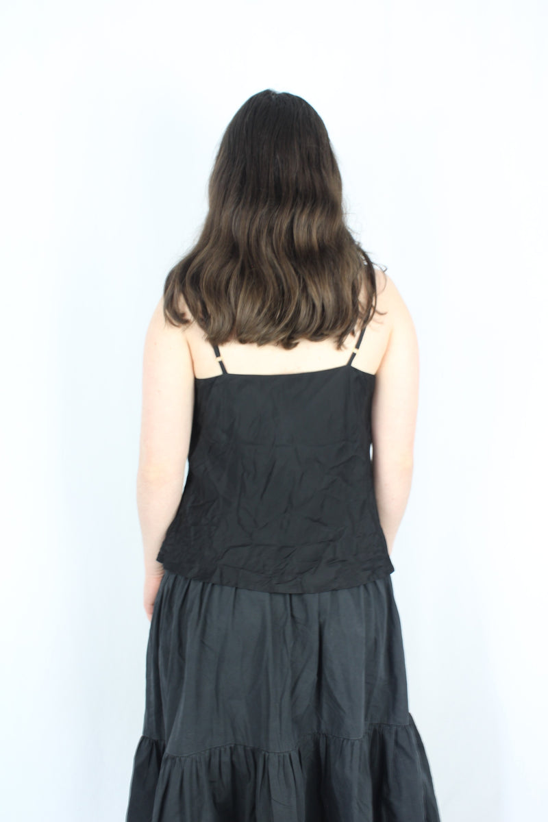 Mina - Silky Cowl Neck Cami