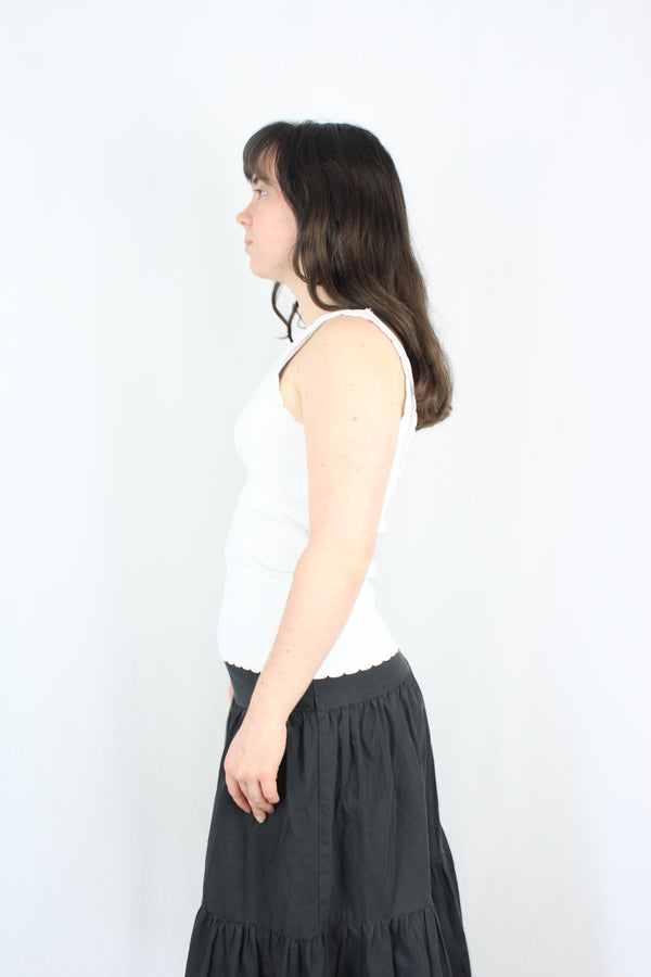 Ruby - White Ima Tank