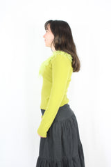 D&G - Fur Neckline Top