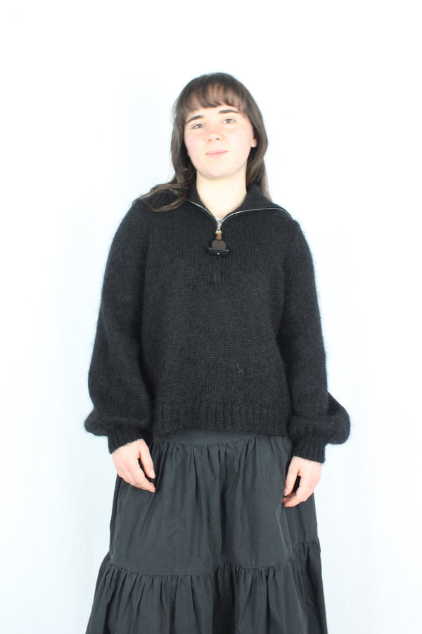 Marle - Mohair Zip Jumper