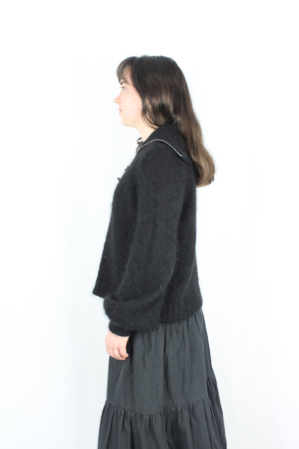 Marle - Mohair Zip Jumper