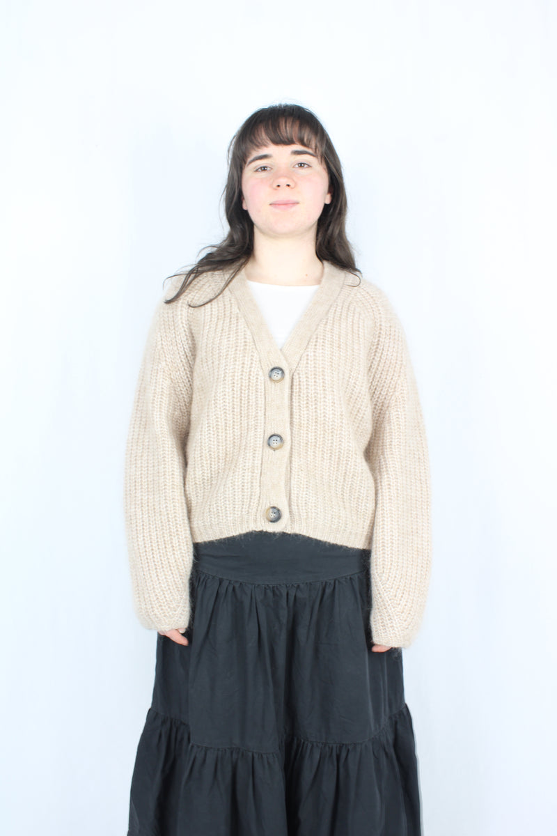 Moochi - Chunky Mohair Cardigan