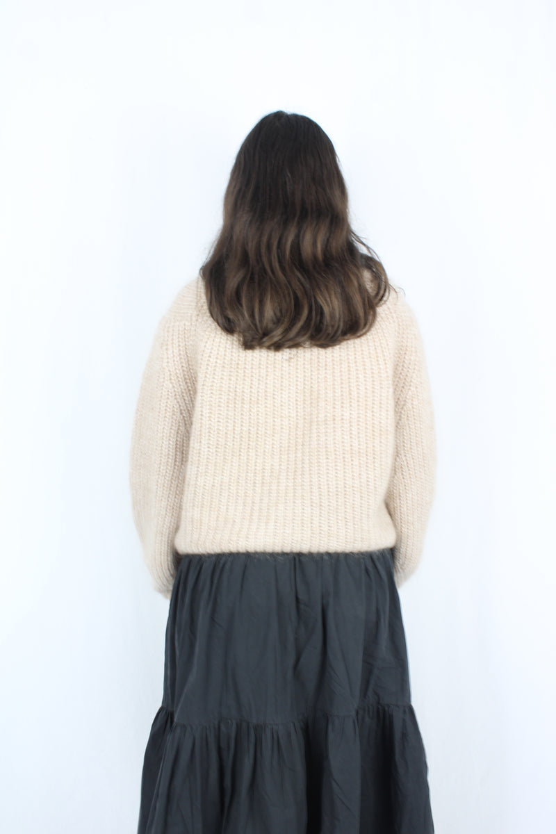 Moochi - Chunky Mohair Cardigan