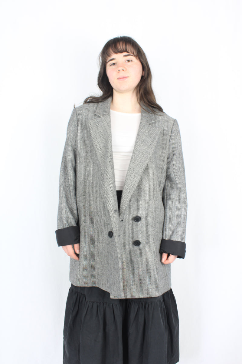 Moochi - Herringbone Blazer