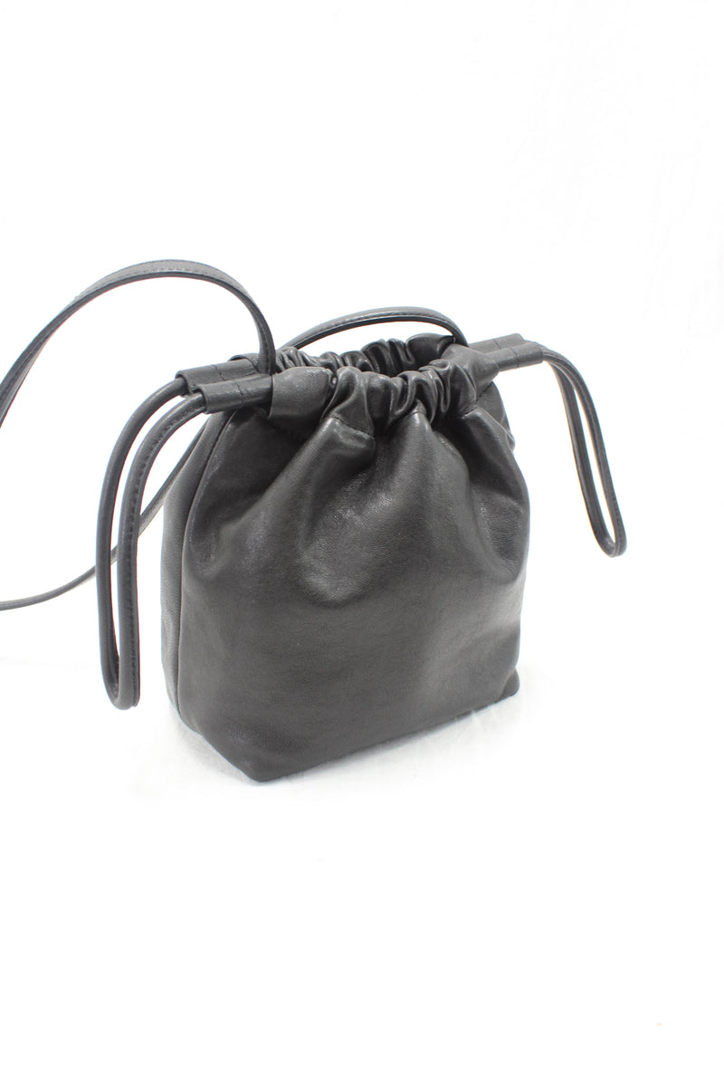 Bucks & Leather - Drawstring Crossbody Bag
