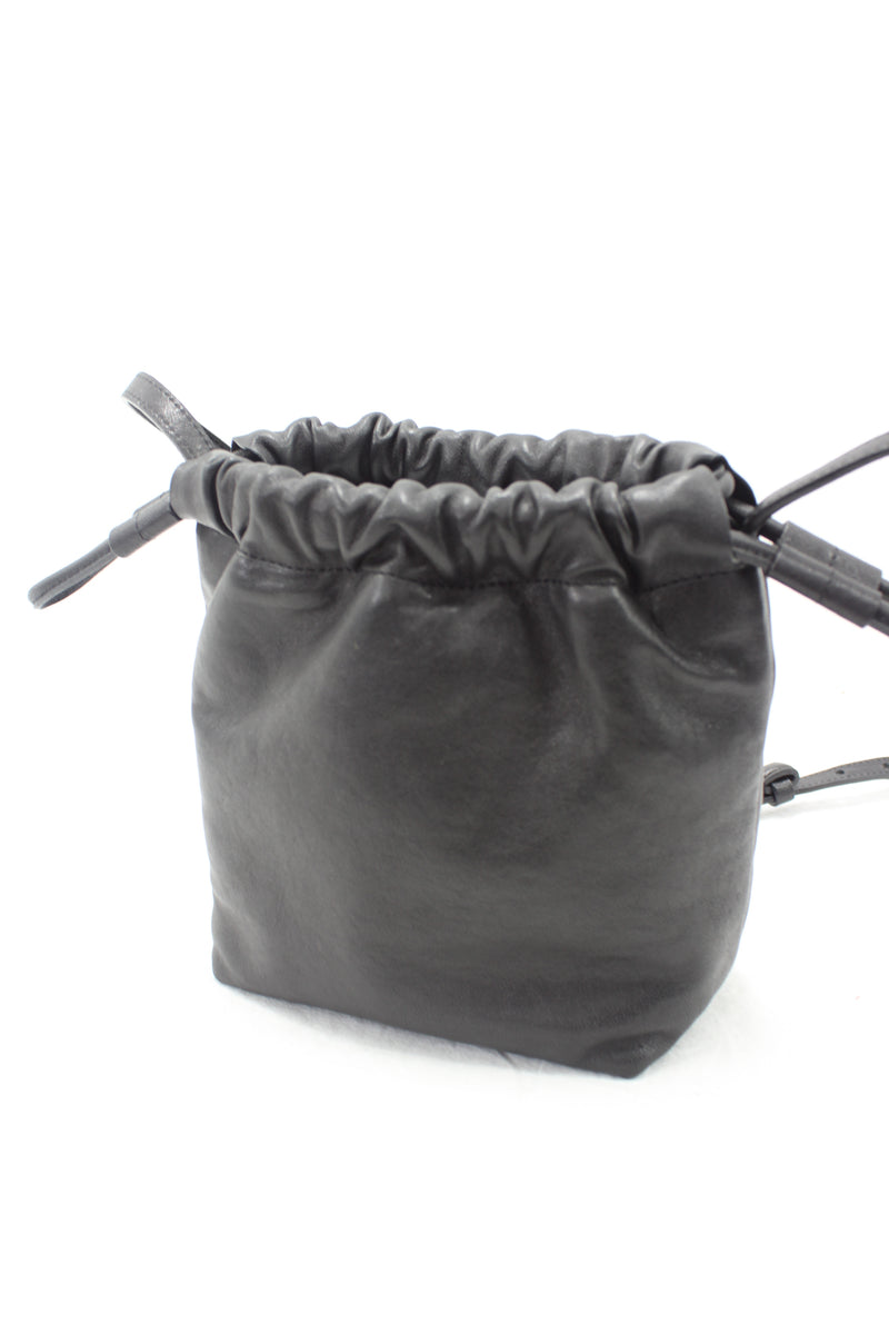 Bucks & Leather - Drawstring Crossbody Bag