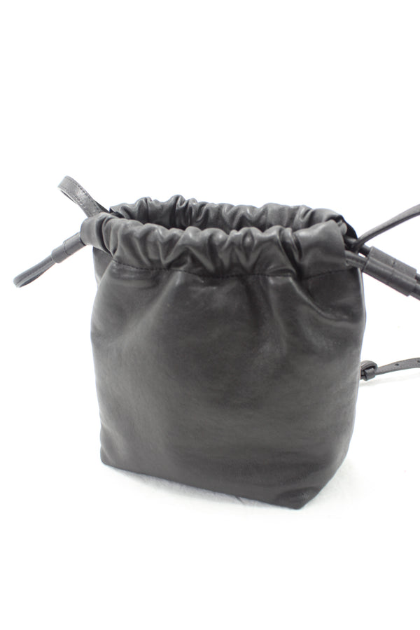 Bucks & Leather - Drawstring Crossbody Bag