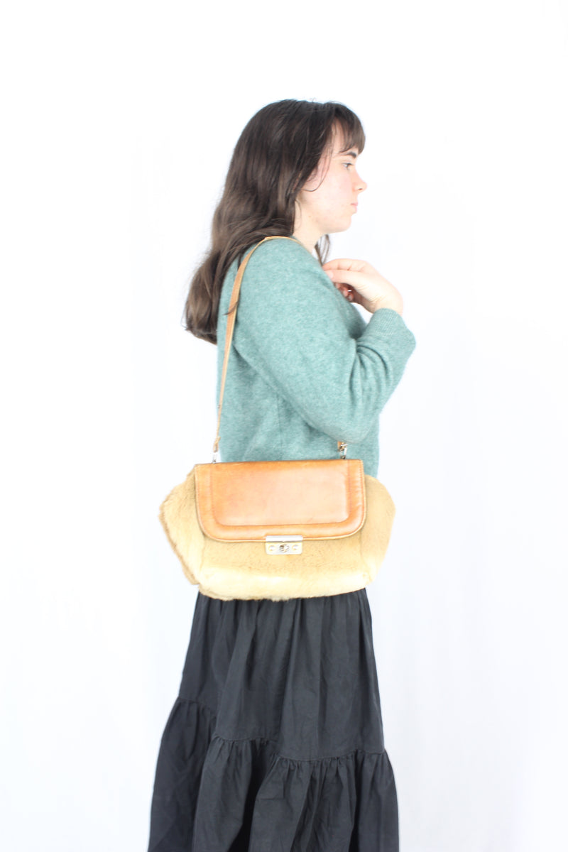 Kangaroo by Lispeer - Vintage Fluffy Bag