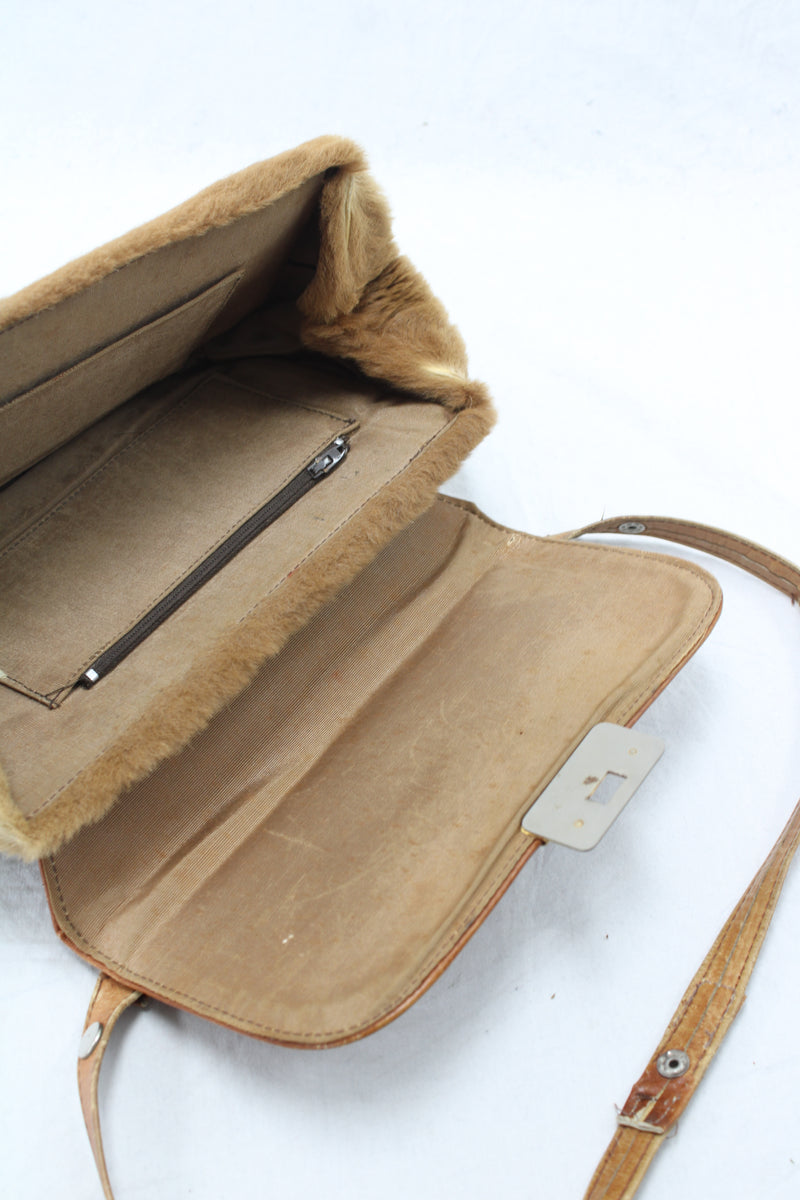 Kangaroo by Lispeer - Vintage Fluffy Bag