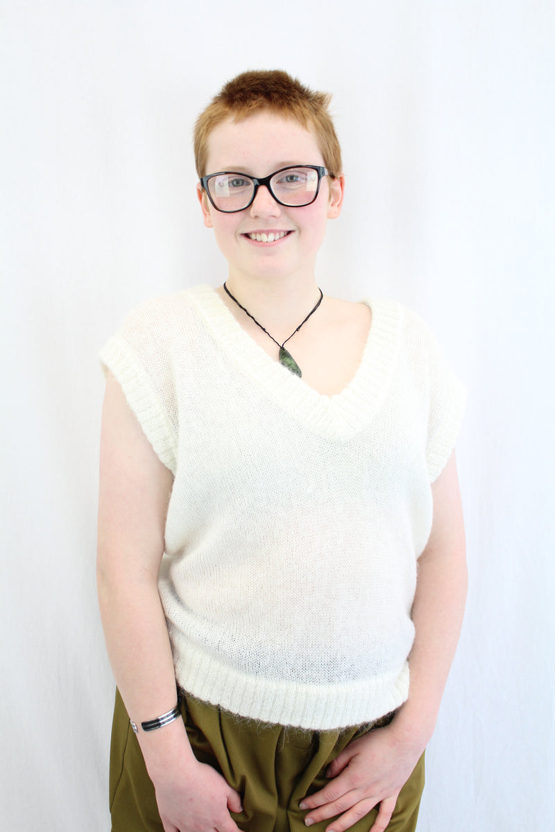 Ruby - Mohair Sleeveless Vest