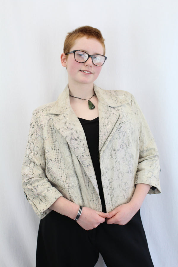 Cooper - 'Snakebite' Leather Jacket