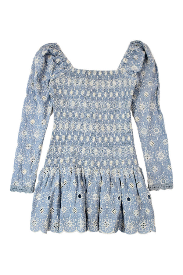 Folkie - Shirred Bodice Dress