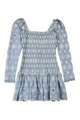Folkie - Shirred Bodice Dress