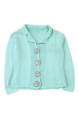 Chunky Cotton Knit Cardigan