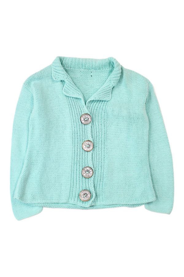 Chunky Cotton Knit Cardigan