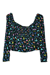 Staud - Patterned Blouse