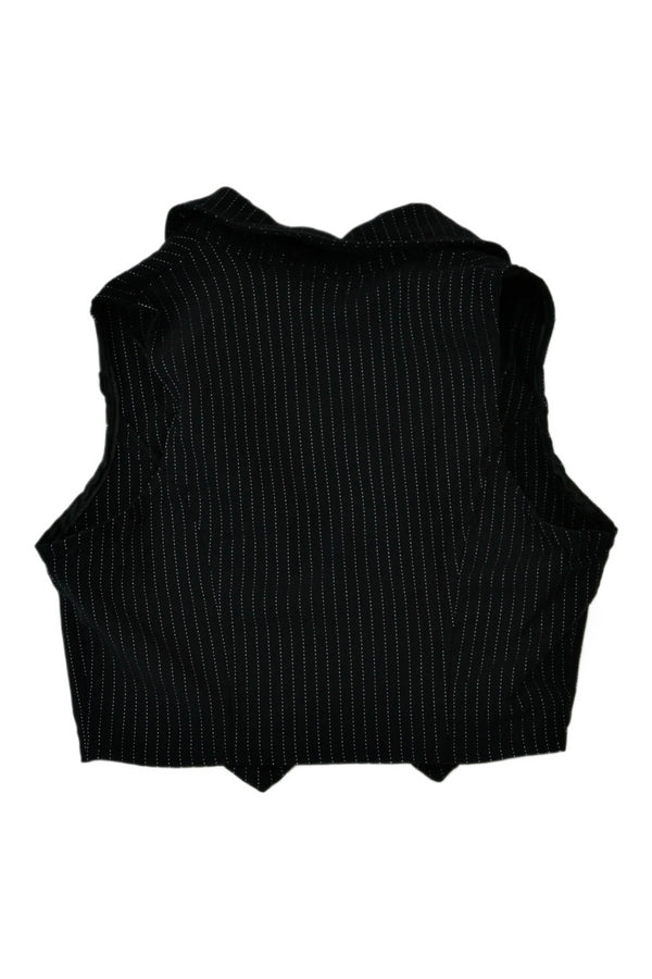 Charlotte Russe - Pin Stripe Cropped Vest