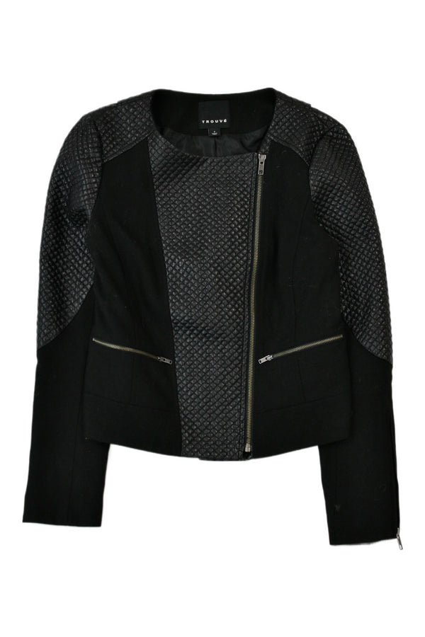 Trouve - Quilted Effect Jacket