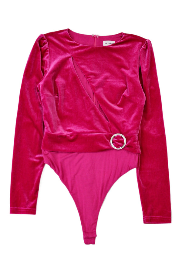 Superdown - Velvet Bodysuit