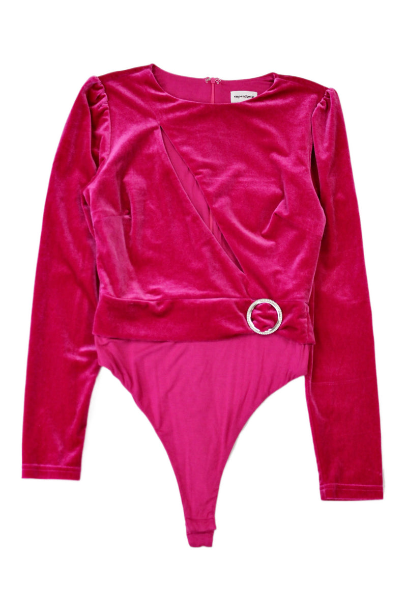 Superdown - Velvet Bodysuit