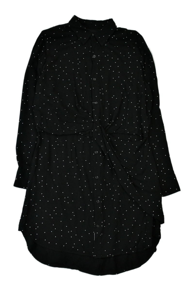 Rag & Bone - Cross Print Shirt Dress