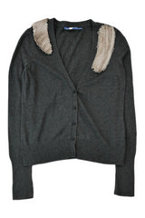 Simply Vera By Vera Wang - Embellished Shoulder Cardigan