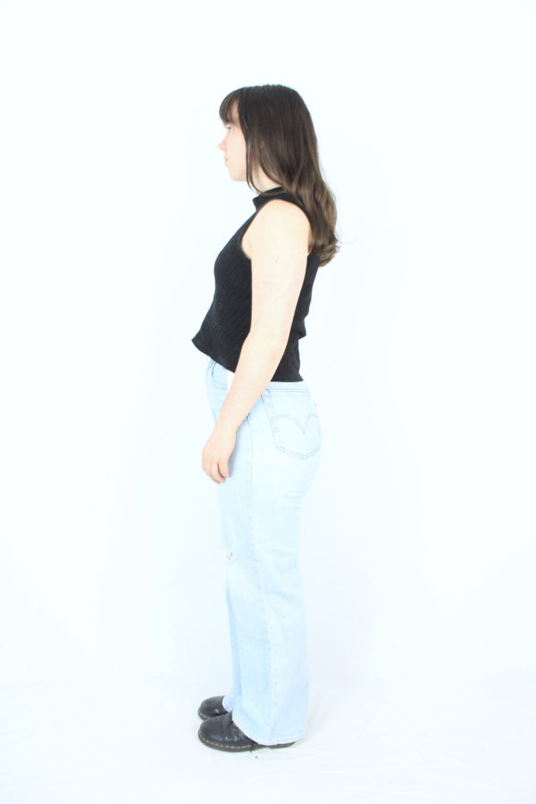 Levi Strauss - High Loose Ripped Jeans