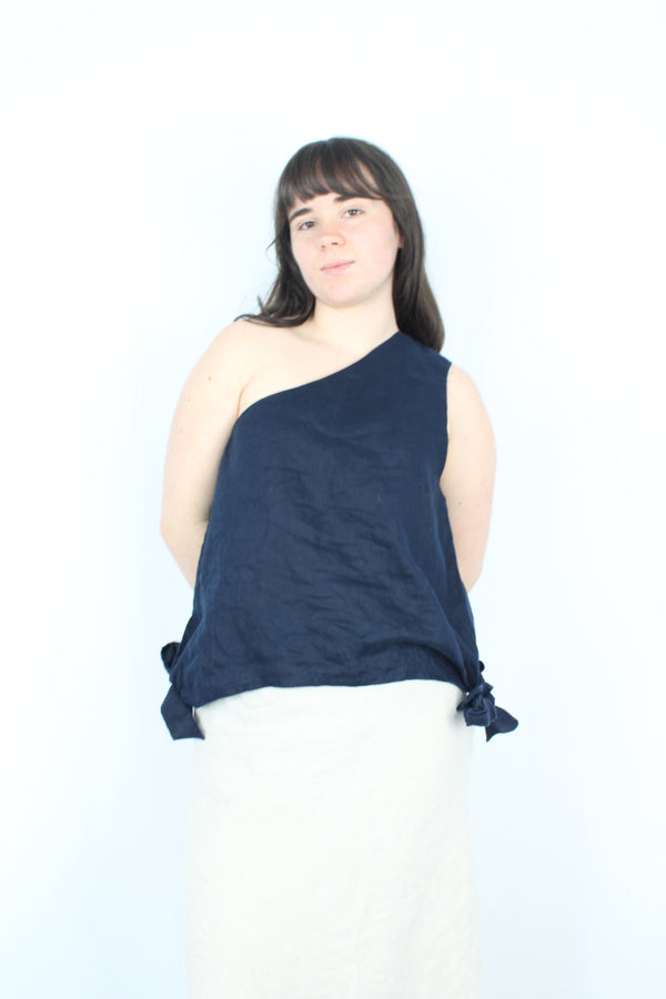 Jordan Noah - Linen Tie Top