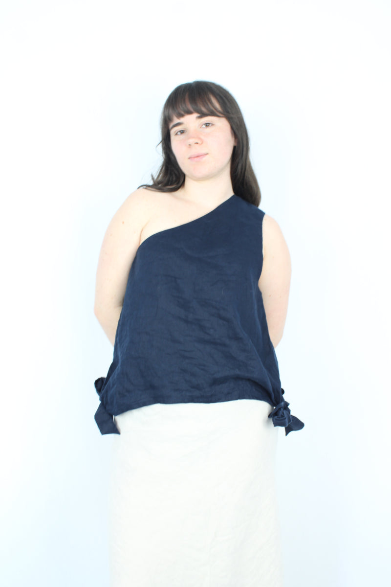 Jordan Noah - Linen Tie Top