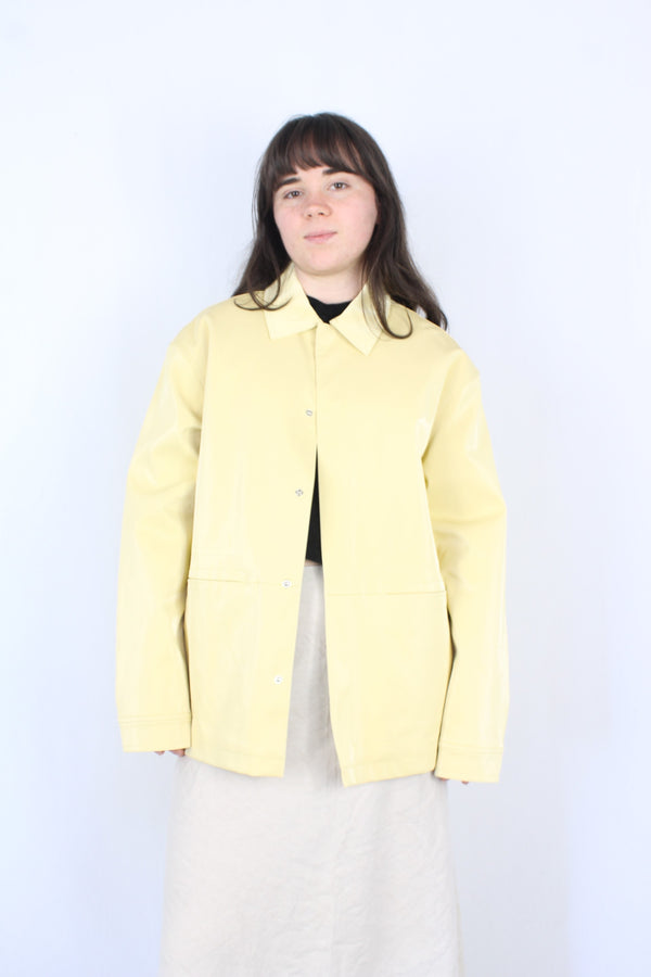 Crying Center - Pleather Yellow Jacket