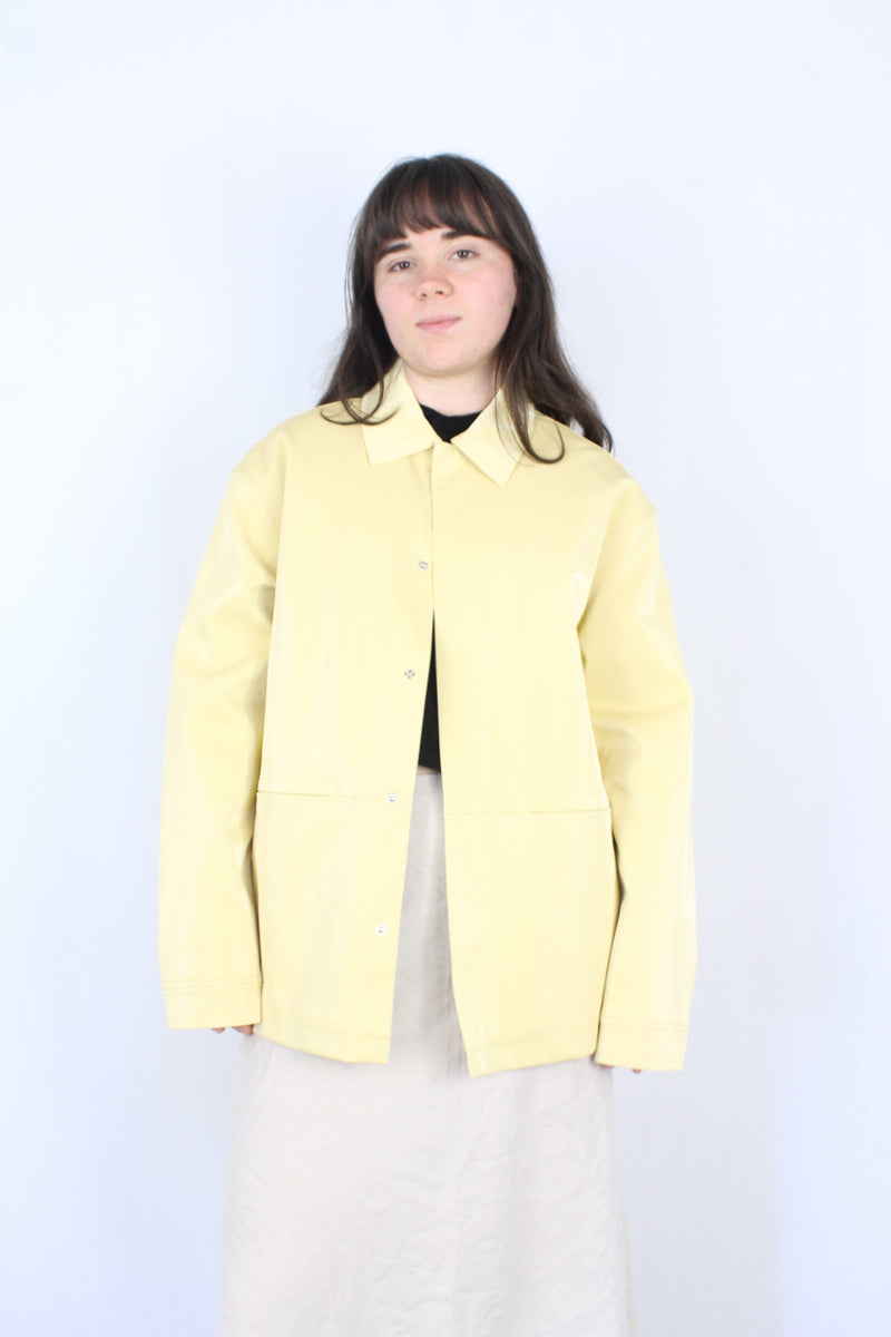 Crying Center - Pleather Yellow Jacket