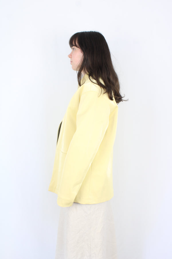 Crying Center - Pleather Yellow Jacket