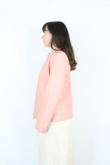 Milano - Vintage Pink Leather Jacket