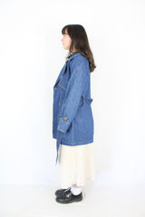 Whistle - Denim Trench Jacket