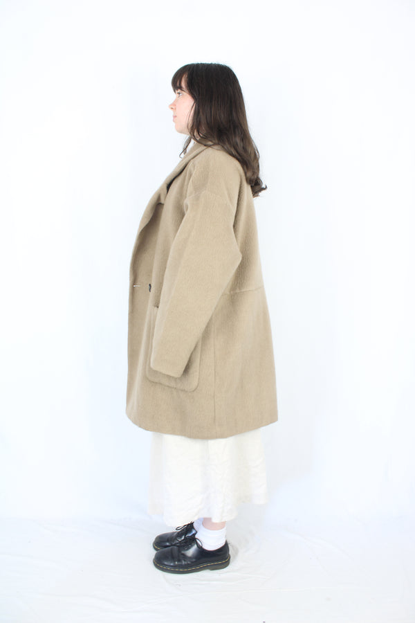 Sass - Brushed Wool Coat