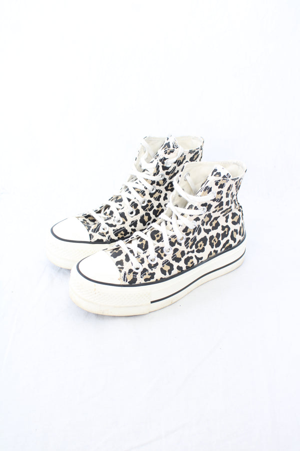 Converse - Cheetah High Top Sneakers