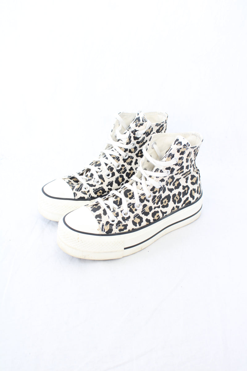 Converse - Cheetah High Top Sneakers